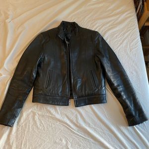 Medium Leather Biker Jacket